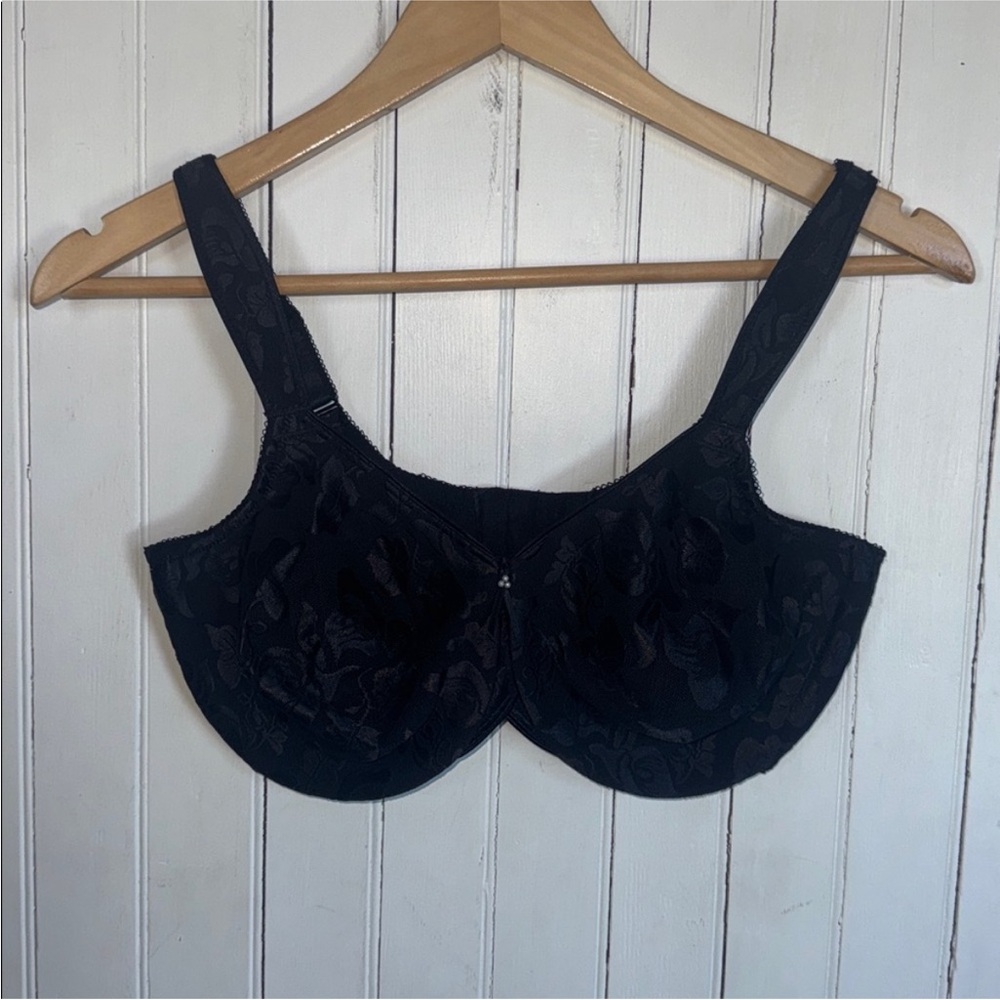 Wacoal Unlined Bra Black Size 38DD